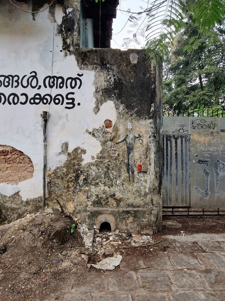 Fort Kochi - muraaleja ja graffiteja siirtomaa-ajan satamakaupungissa