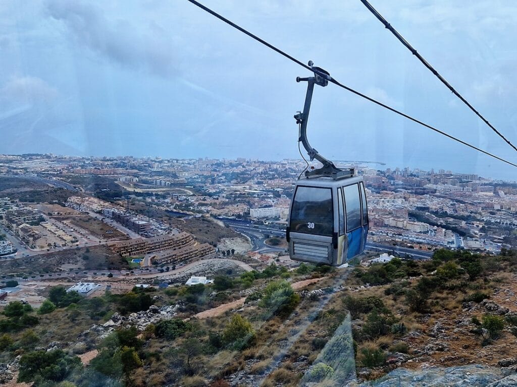 Teleférico Benalmádena - Kohti avaraa maailmaa