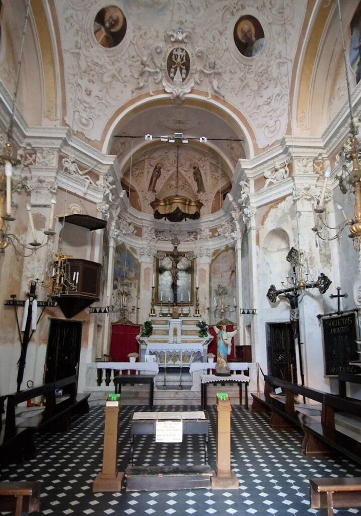 Oratorio della Confraternita dei Neri Mortis et Orationis - Kohti avaraa maailmaa