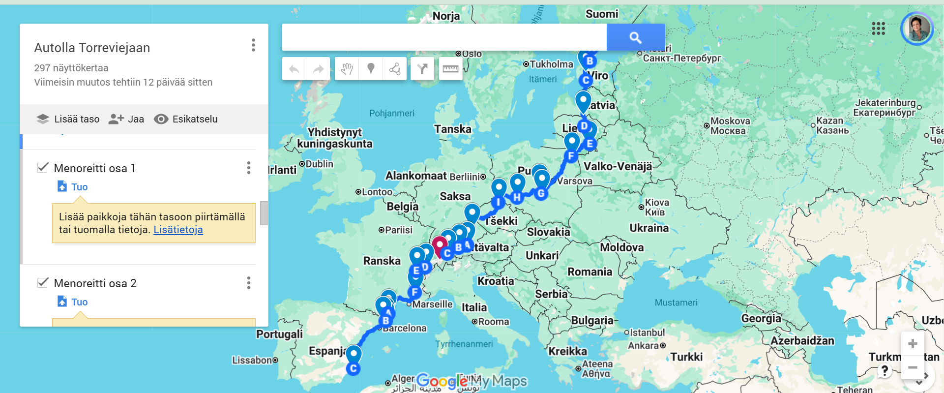 Google My Maps